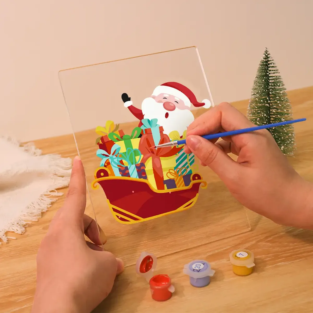 The Santa - LED Paint by Numbers