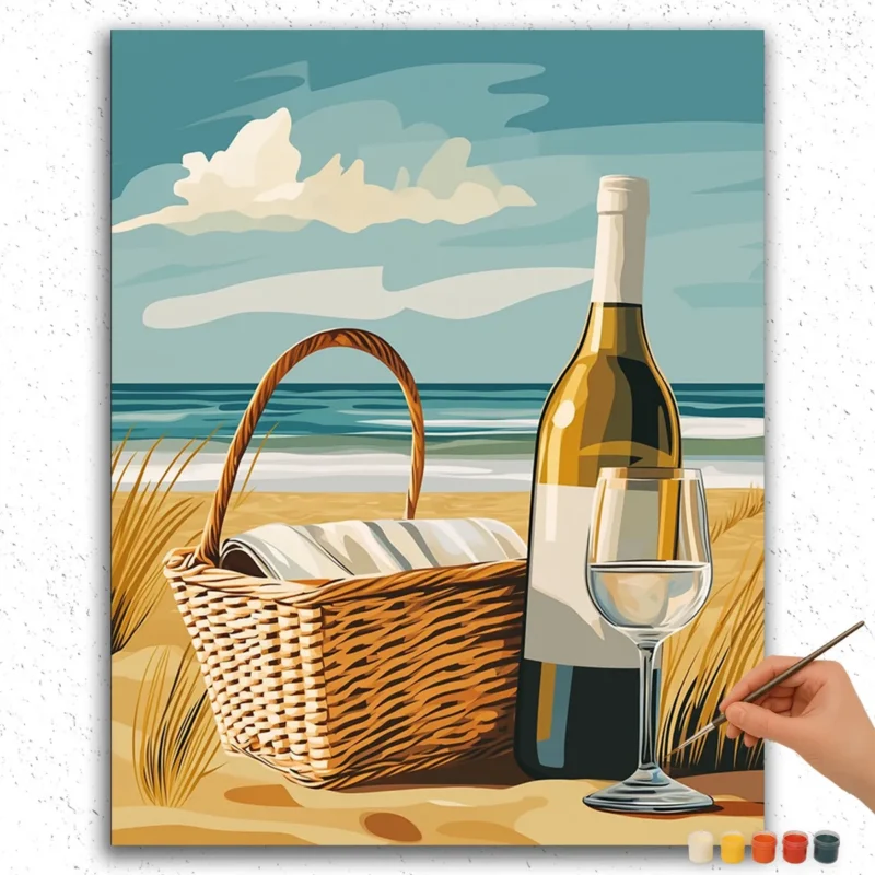 Wine on Beach