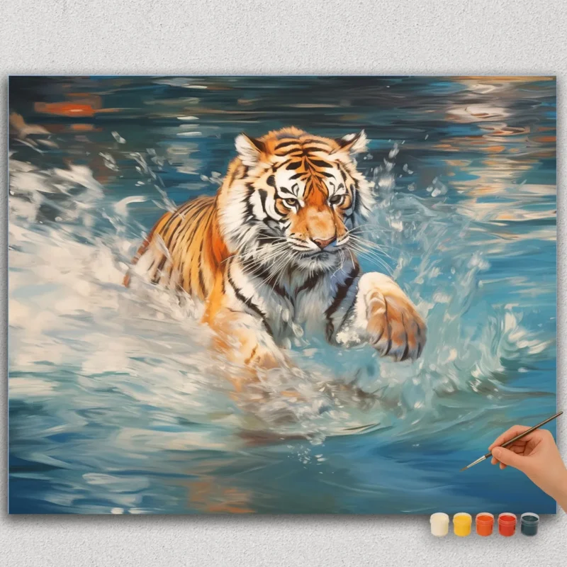 Tiger in the Water