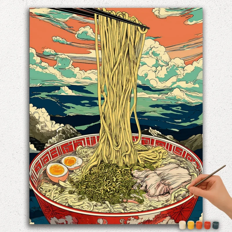 Noodles - Paint By Numbers