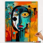 The Unique Abstract Portrait - Paint by Numbers