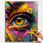 The Majestic Eye - Paint by Numbers