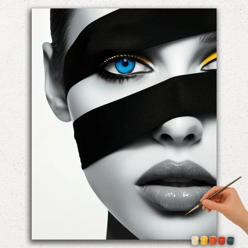 The Beautiful Woman Paint By Numbers