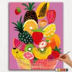 Colorful Fruits - Paint By Numbers