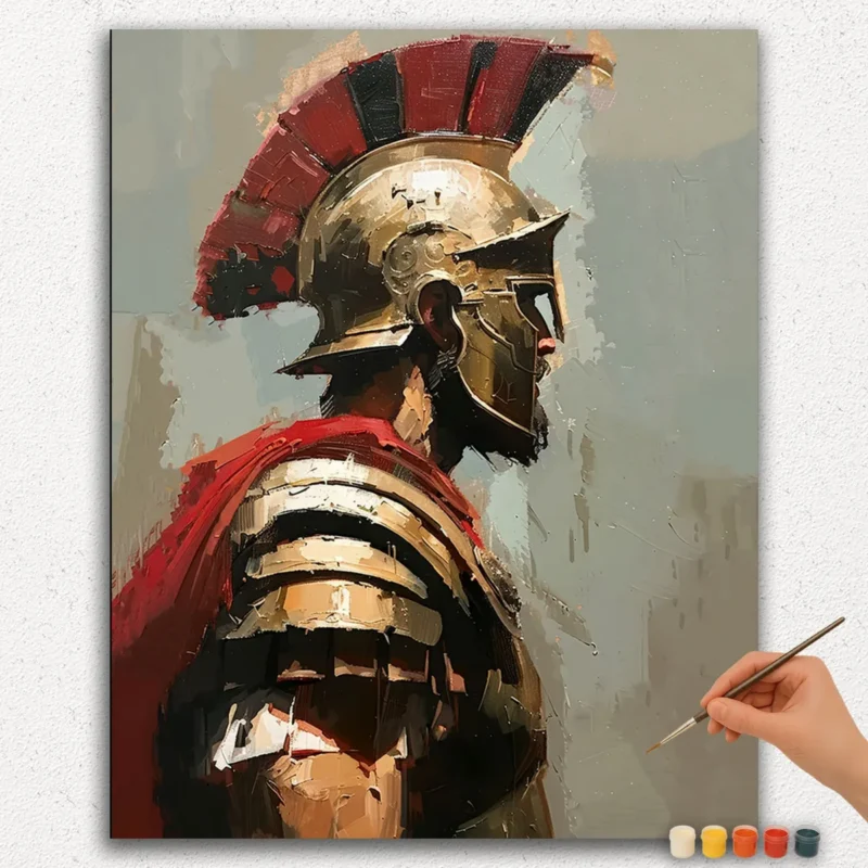 The Powerful Worrier - Paint By Numbers