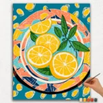 Juicy Lemons - Paint by Numbers