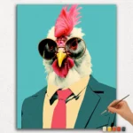 Cock As Boss - Paint by Numbers