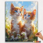 Two Cat - Paint by Numbers