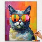 Cat With Sun Glasses