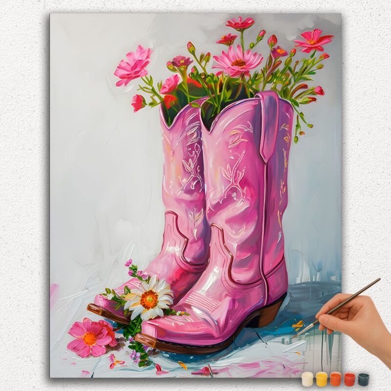 Flowers and Boots
