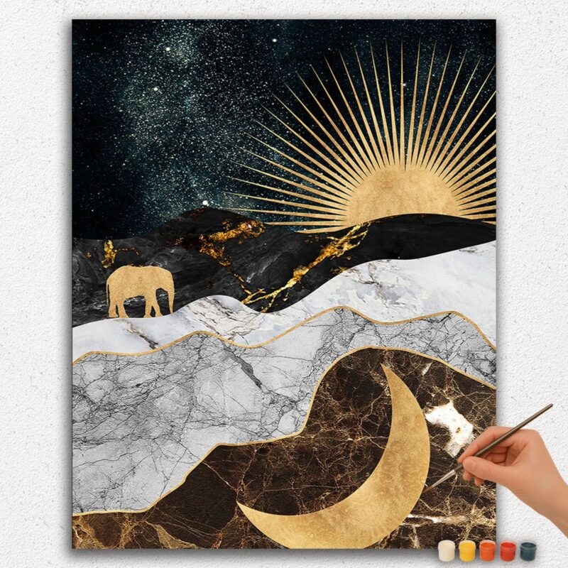 Sun Moon and Mountains