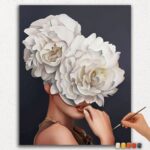 Flower Magic Woman - Paint by Numbers