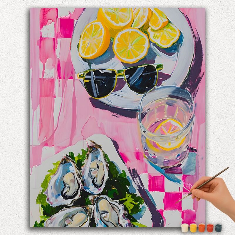 lemon Juice on Table