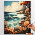 Australian Beach and Flowers