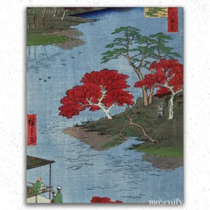 Autumn at Akiba shrine in Ukiji