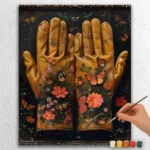 Butterflies on Gloves