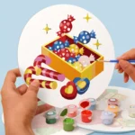 The Snowman Christmas Placemat - Paint by Numbers