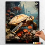 Turtle in Californian Sea