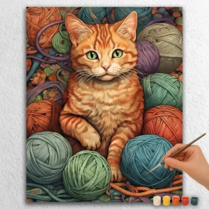 Knitting Kitten