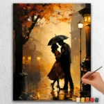 Romantic Couple in City