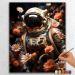 Astronaut in Cosmic Spring