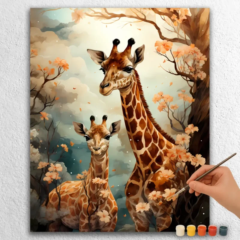 Cute Safari Giraffe