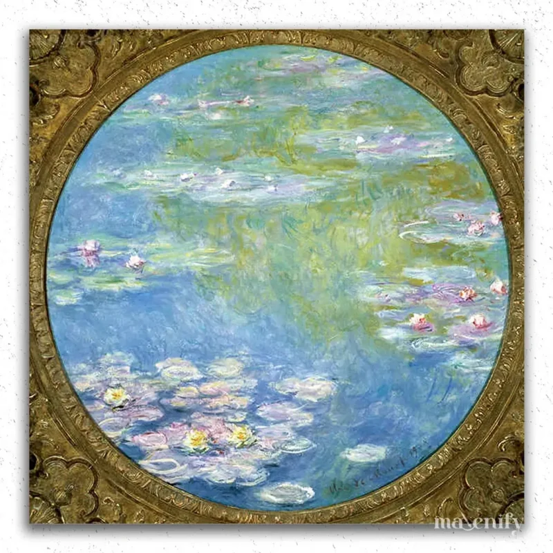 Waterlilies from a Window