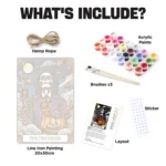 Trickster Halloween DIY Metal Poster