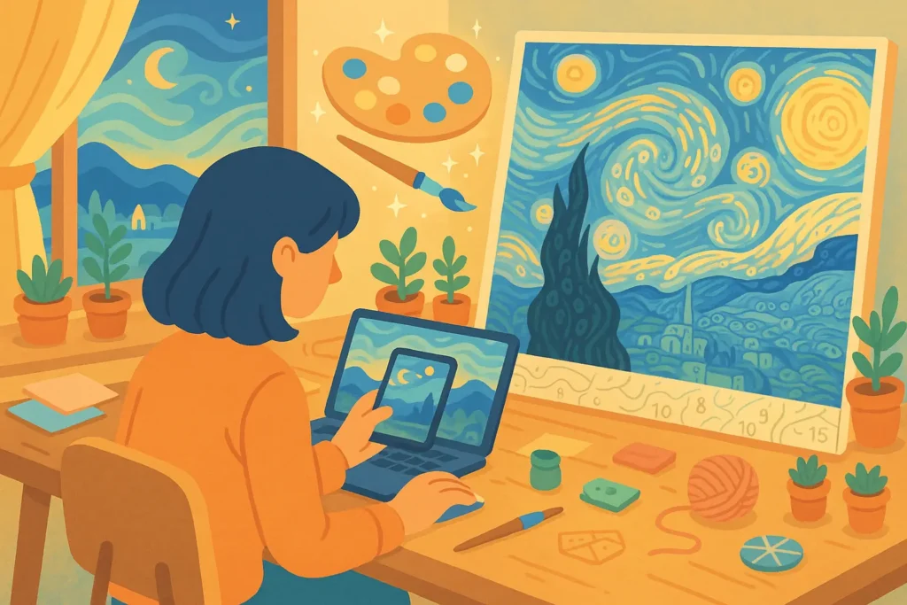 How to customize painting - Paint by Numbers