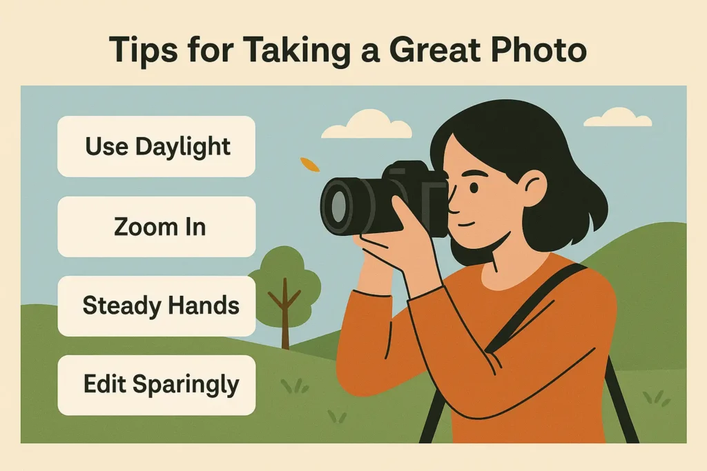 Tips for Taking a Great Photo