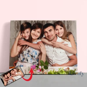 Custom Family Portrait - Paint by Numbers Kit: Your Family’s Legacy in Art