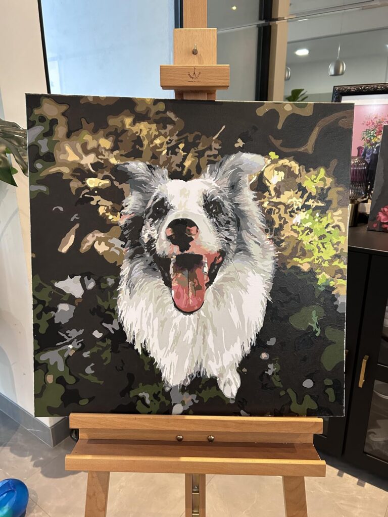 Schilderen op Nummer Huisdierportret op Maat: Maak van je Harige Vriend een Kunstwerk photo review