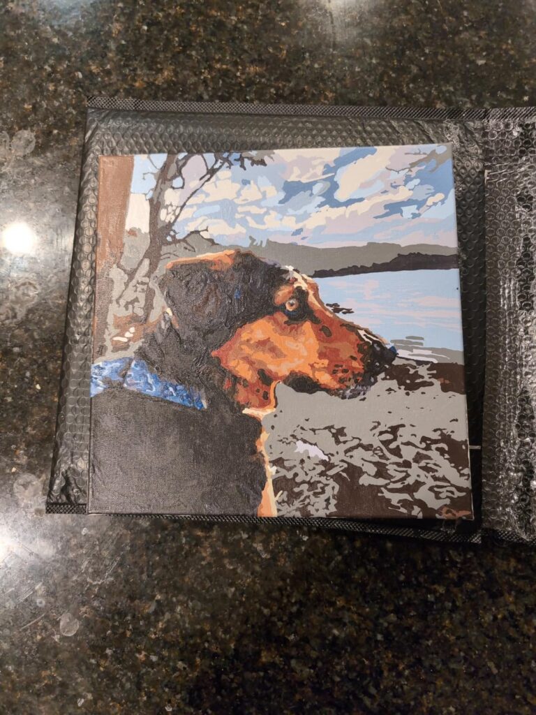 Schilderen op Nummer Huisdierportret op Maat: Maak van je Harige Vriend een Kunstwerk photo review