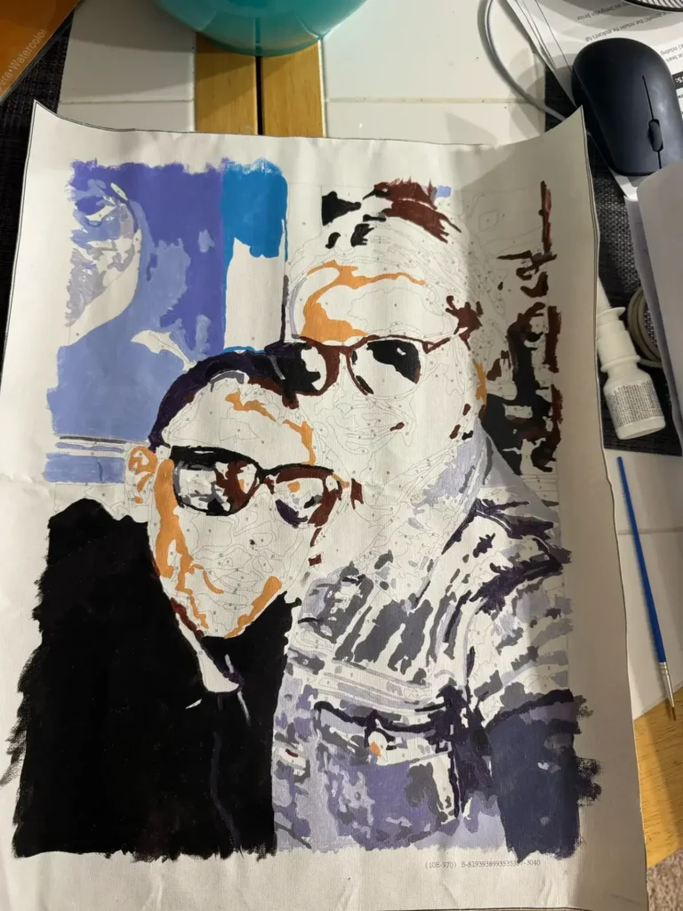 Schilderen op Nummer Kit met Eigen Foto | Persoonlijk Canvas Cadeau photo review