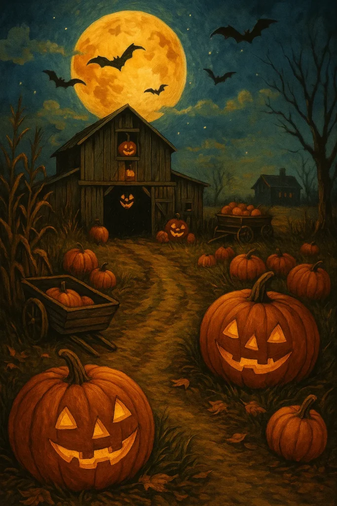 Pumpkin Fields & Haunted Barns: Capturing the Heart of Halloween 🎃